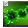 13 inch Universal Laptop Notebook Skin Vinyl Sticker Cover Decal Fits 13 Inch HP Lenovo Apple Mac Dell Compaq Acer - Shamrocks 4 Leaf Clover view 3