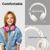 LilGadgets Connect+ Pro Wired Kids Headphones for School with Microphone, Volume Limiting Over-Ear Headset with Cord, SharePort Technology & SoftTouch Padding, Unicorn view 2