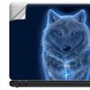 13 inch Universal Laptop Notebook Skin Vinyl Sticker Cover Decal Fits 13 Inch HP Lenovo Apple Mac Dell Compaq Acer - Glowing Celestial Wolf view 3