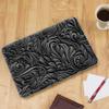13 inch Universal Laptop Notebook Skin Vinyl Sticker Cover Decal Fits 13 Inch HP Lenovo Apple Mac Dell Compaq Acer - Black Flowers Floral Pattern view 4