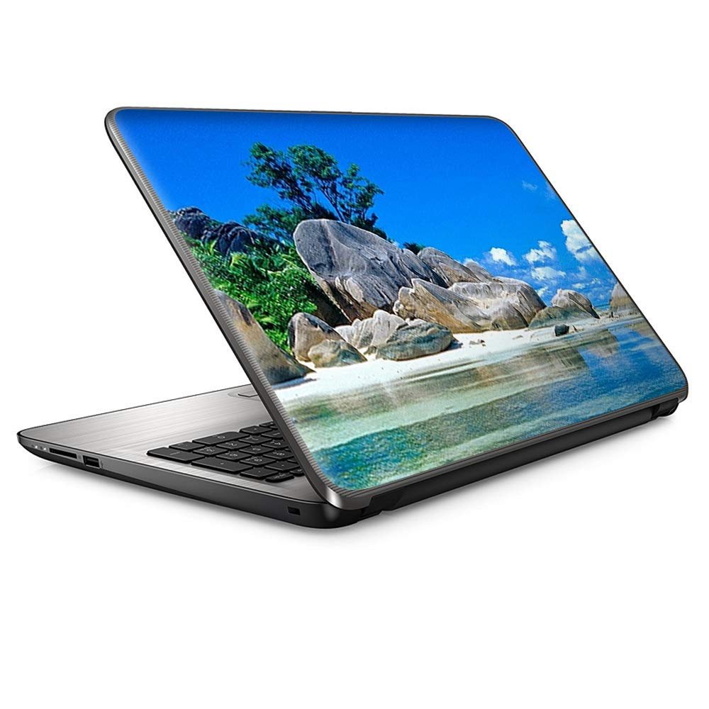 13 inch Universal Laptop Notebook Skin Vinyl Sticker Cover Decal Fits 13 Inch HP Lenovo Apple Mac Dell Compaq Acer - sland Paradise Beach