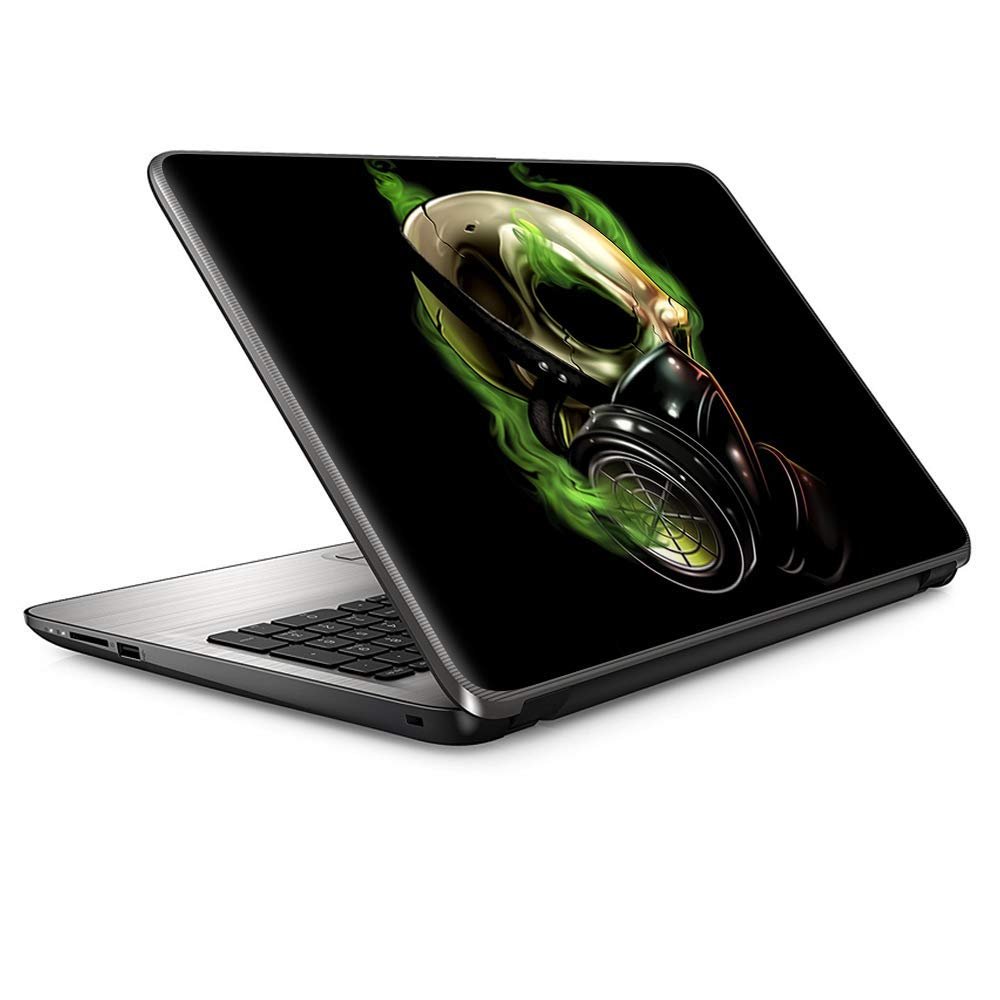 13 inch Universal Laptop Notebook Skin Vinyl Sticker Cover Decal Fits 13 Inch HP Lenovo Apple Mac Dell Compaq Acer - Gas mask Skeleton
