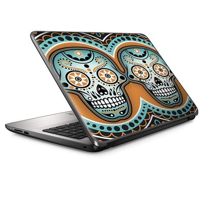 13 inch Universal Laptop Notebook Skin Vinyl Sticker Cover Decal Fits 13 Inch HP Lenovo Apple Mac Dell Compaq Acer - Sugar Skull, Day of The Dead