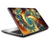 13 inch Universal Laptop Notebook Skin Vinyl Sticker Cover Decal Fits 13 Inch HP Lenovo Apple Mac Dell Compaq Acer - Trippy Floral Swirl view 1