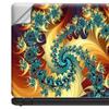 13 inch Universal Laptop Notebook Skin Vinyl Sticker Cover Decal Fits 13 Inch HP Lenovo Apple Mac Dell Compaq Acer - Trippy Floral Swirl view 3