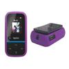 FastSun MP3 Player 2019 Case Skin, Protective TPU Case Cover Compatible with Sandisk Clip Sport Go MP3 Player 2019 Release (Purple) view 1