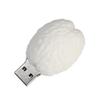 128GB Brain Model USB 2.0 Flash Drive Memory Stick Stitch Thumb Drive Data Storage PenDrive USB Drive Jump Drive (White) view 1