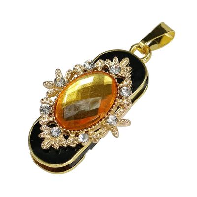 128GB Flower Necklace Model USB Drive USB Flash Drives Flash Drive Thumb Drive Flash Drives USB 2.0 Flash Drive U Disk USB Drive USB Stick Thumb Drive (Gold)