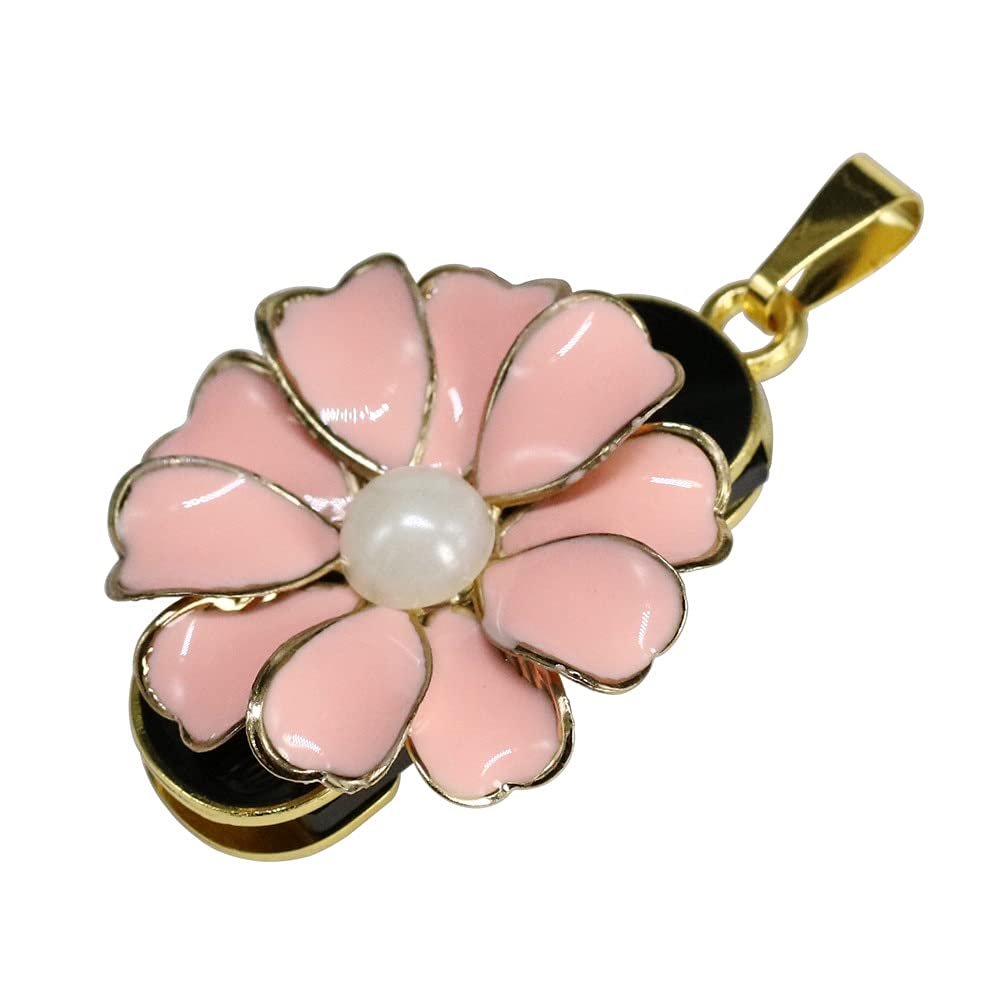 64GB Flower Model USB 2.0 Flash Drive Memory Stick Stitch Thumb Drive Data Storage PenDrive USB Drive Jump Drive (Pink)