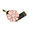 64GB Flower Model USB 2.0 Flash Drive Memory Stick Stitch Thumb Drive Data Storage PenDrive USB Drive Jump Drive (Pink) view 4