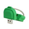 128GB School Bag Model USB 2.0 Flash Drive Memory Stick Stitch Thumb Drive Data Storage PenDrive USB Drive Jump Drive (Green) view 4
