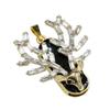 16GB Deer Model USB 2.0 Flash Drive Memory Stick Stitch Thumb Drive Data Storage PenDrive USB Drive Jump Drive (Gold) view 3