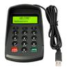 XCRFID USB 15 Keys Keypad Numeric Keyboard Numpad/Digital Keyboard/Pin Pad with LCD Plug and Play Support Bank POS Terminal Input Password Numpad Keypad (YD541-Ciphertext) view 1