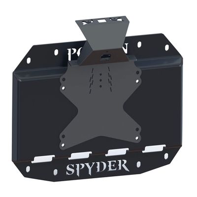 Poison Spyder 19-04-013P1 Tire Carrier Delete Plate; w/Camara Mount;