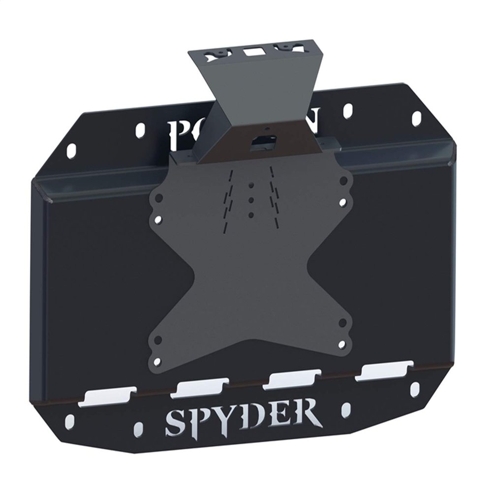 Poison Spyder 19-04-013P1 Tire Carrier Delete Plate; w/Camara Mount;