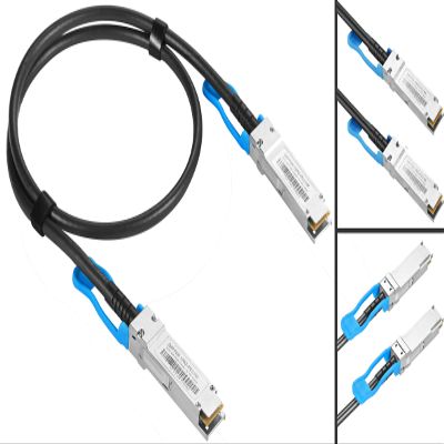 100G QSFP28 DAC Cable- CR4 QSFP28 to QSFP28 Passive Direct Attach Twinax Copper Cable Compatible with Cisco QSFP-100G-CU5M, 5-Meter (16.5ft)
