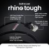 rhinocables Slim CAT 6 High-Speed Gigabit Ethernet Cable - Patch Network Lead for LAN| Snagless UTP Design, LSZH Jacket | RJ45 Connector for Internet, Router, Modem, Smart TV, PC & More (5ft, Blue) view 4