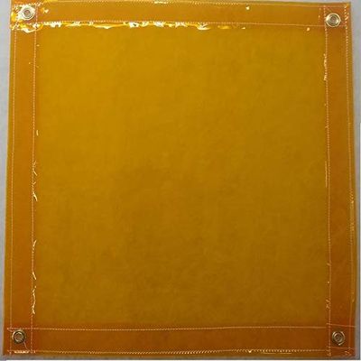 A.B. Kelly Welding Curtains (6 ft x 8 ft, Yellow Curtain)