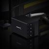 SABRENT 4-Bay USB 3.2 Gen 2 SATA Docking Station for 3.5 HDD/SSD, 10Gbps USB-C DAS, Tray-Less Hot-Swap, Aluminum Enclosure with Cooling Fan, Individual Power Switches, No RAID (DS-SC4B) view 4