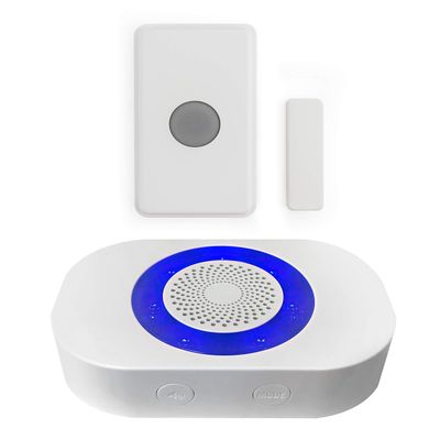 Dakota Alert Doorbell UTRE-4K Plus - One Mile Wireless Door Bell, Panic Button, Door Contact - UT-4000 Universal Transmitter & RE-4k Plus Receiver with12 VDC and Relay Outputs, Wireless Mailbox Alert