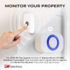 Dakota Alert Doorbell UTRE-4K Plus - One Mile Wireless Door Bell, Panic Button, Door Contact - UT-4000 Universal Transmitter & RE-4k Plus Receiver with12 VDC and Relay Outputs, Wireless Mailbox Alert view 2