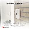Dakota Alert Doorbell UTRE-4K Plus - One Mile Wireless Door Bell, Panic Button, Door Contact - UT-4000 Universal Transmitter & RE-4k Plus Receiver with12 VDC and Relay Outputs, Wireless Mailbox Alert view 3