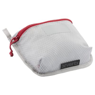 Vertx Overflow Pouches, Mesh Zipper Pouch for Tactical Gear, Backpack Accessories, Storage of Cables, Tool Kits, EDC Survival Bug Out Gear, Ash Grey, Medium