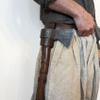 Handmade Genuine Leather Axe Holster with Belt Loop - from Norse Tradesman view 4
