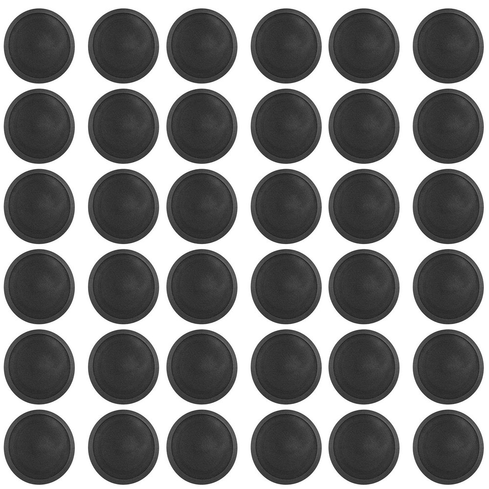 Rockville CCL6T 70V 6" Commercial Ceiling Speakers, 10W / 5W / 2.5W Taps, for Restaurants, Offices, Schools and Retail Spaces, 36-Piece