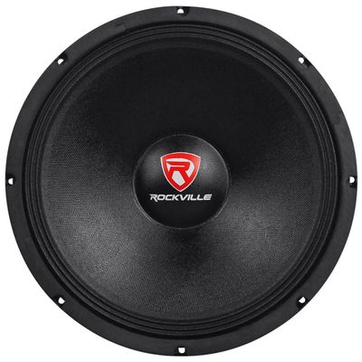 RockvilIe RVP15W4 1000 Watt 15" Mid-Bass Driver Car Audio Speaker Mid-Range