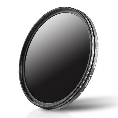 GREEN.L 77mm Variable ND Filter, Ultra Slim ND2 to ND400 (1-9 Stops) Adjustable Neutral Density Filter for Camera Lens