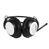 ASHATA Over Ear Foldable Head Mounted /Wired Headphone Noise Cancelling HiFi Headset FM Radio with Flexible Antenna Ideal for Audio Room, Learning Center, Computer Room, etc. view 2