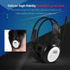 ASHATA Over Ear Foldable Head Mounted /Wired Headphone Noise Cancelling HiFi Headset FM Radio with Flexible Antenna Ideal for Audio Room, Learning Center, Computer Room, etc. view 3