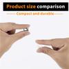 WIIBROOK 50pcs Cable Clips, Adhesive Cable Organizer Cord Holder, Durable Strong Cable Wire Management for Car, Office and Home (Black) view 4