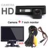 1280 x 720 Pixel 1000 TV line reversing camera kit: 7 inch TFT LCD screen car monitor + HD car rear view camera for Toyota Vios/Picnic/Echo/Verso/Harrier/Altezza/Camry/Prius/Lexus/Ipsum/Avensis view 3