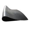 Anti-Slip Car 2 Pcs Carbon Fiber Texture Washable Anti-Slip Auto Car Mat 27x15cm Black view 2