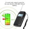 Mini FM MW Radio,Mini FM Radio Pocket FM MW Radio Receiver Digital Tuning Stereo MP3 Music Player (Good Reception Sensitivity,1.18 inch LCD Display,Large chip Capacity) view 3