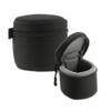 Navitech Black Polyester Camera Lens Case with MOLLE Style Strap Suitable for The Panasonic H-H014A view 1