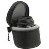 Navitech Black Polyester Camera Lens Case with MOLLE Style Strap Suitable for The Panasonic H-H014A view 3