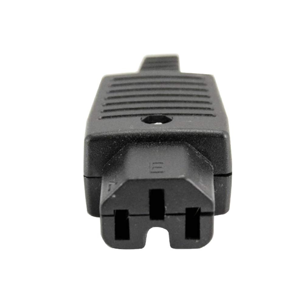 10 pcs/lot Dedicated Server IEC320-C15 Socket Detachable PDU Power Wiring Plug WD-09 C15 Female