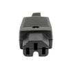 10 pcs/lot Dedicated Server IEC320-C15 Socket Detachable PDU Power Wiring Plug WD-09 C15 Female view 1
