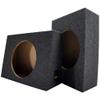 American Sound Connection Single 12" Subwoofer Standard Cab Truck Sub Box Enclosure Two Pack (2 Items) view 1