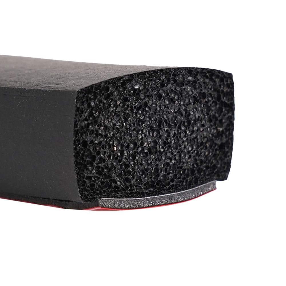 Steele Rubber Products - 83-1032-377 - Boat - 5/8" x 1" Rectangular Square Edge Sponge Extrusion with Peel-N-Stick - Sold as a 30 Foot Strip