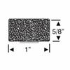 Steele Rubber Products - 83-1032-377 - Boat - 5/8" x 1" Rectangular Square Edge Sponge Extrusion with Peel-N-Stick - Sold as a 30 Foot Strip view 2