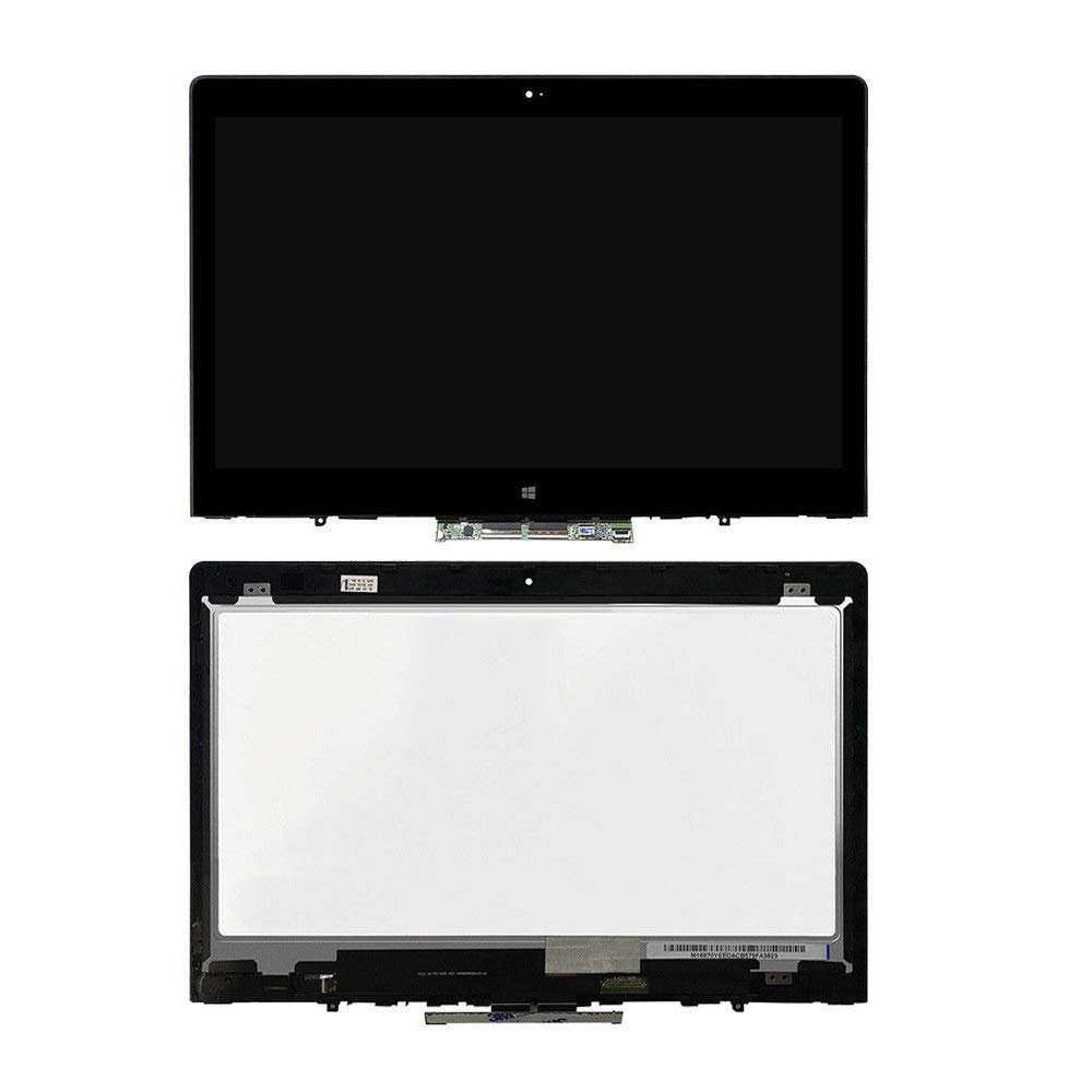 NBPCLCD Screen Replacement for Lenovo ThinkPad Yoga FRU 00PA903 00PA904 00PA902 00PA905 14" FHD 1920x1080 LED LCD Display Screen Touch Screen Assembly w/Digitizer Control Board + Bezel