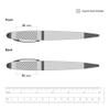 Possibox Custom Pen USB Flash Drive Personalized with Your Logo - as Campaign Gift Bulk - 512MB, Black 300 Pack view 3