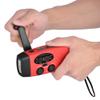 Emergency Solar Hand Crank Dynamo AM/FM/Weather Radio,with 3 LED Flashlight,Survival Gear Portable 3 in 1 Solar Radio (White) view 3