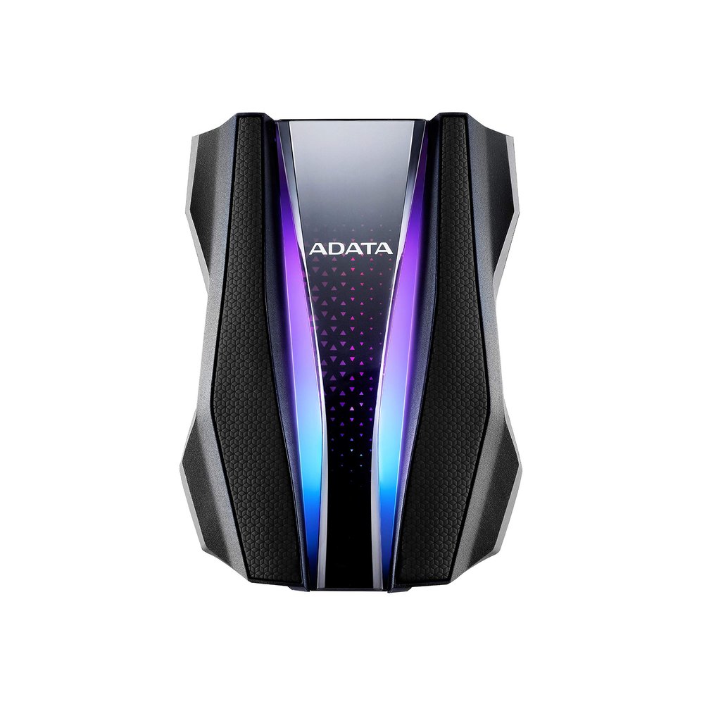 ADATA HD770G 1TB RGB USB 3.2 IP68 Waterproof Dropproof Dustproof External Portable HDD Black (AHD770G-1TU32G1-CBK)