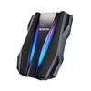 ADATA HD770G 2TB RGB USB 3.2 IP68 Waterproof Dropproof Dustproof External HDD Black (AHD770G-2TU32G1-CBK) view 4