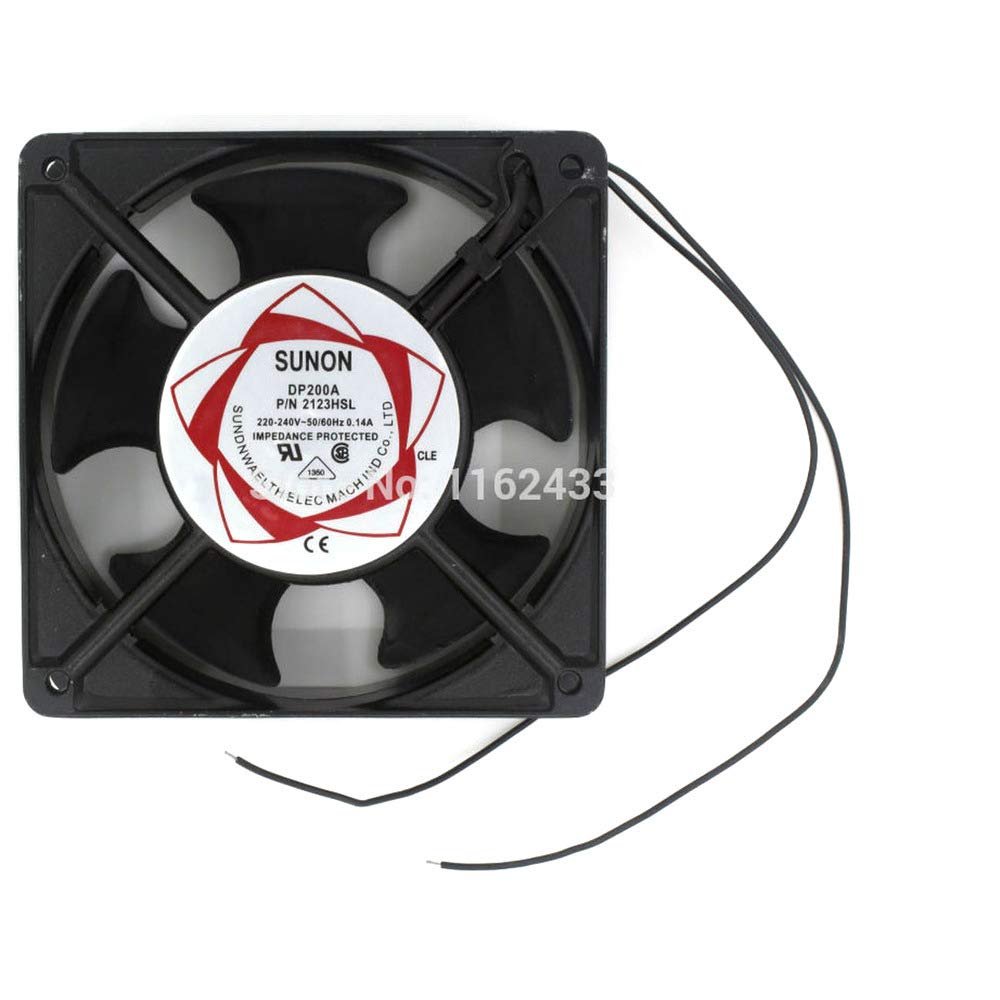 12038 120mm 12cm 220Vac axial flow fan/radiator fan fit to intermittent work 12CM copper wire length DP200A 2123HSL